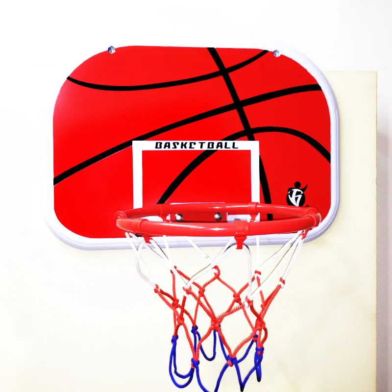 iPiggy Adjustable Steel Hanging Basketball Hoop Rim PVC Backboard Set Mini Ball Indoor Training Games for Kids | Игрушки и хобби