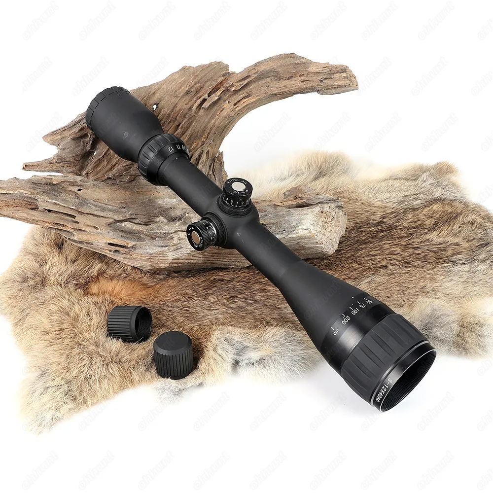 ZOS 3 12x40 AO Mil Dot Reticle Riflescope Классический тактический оружейный оптический прицел для