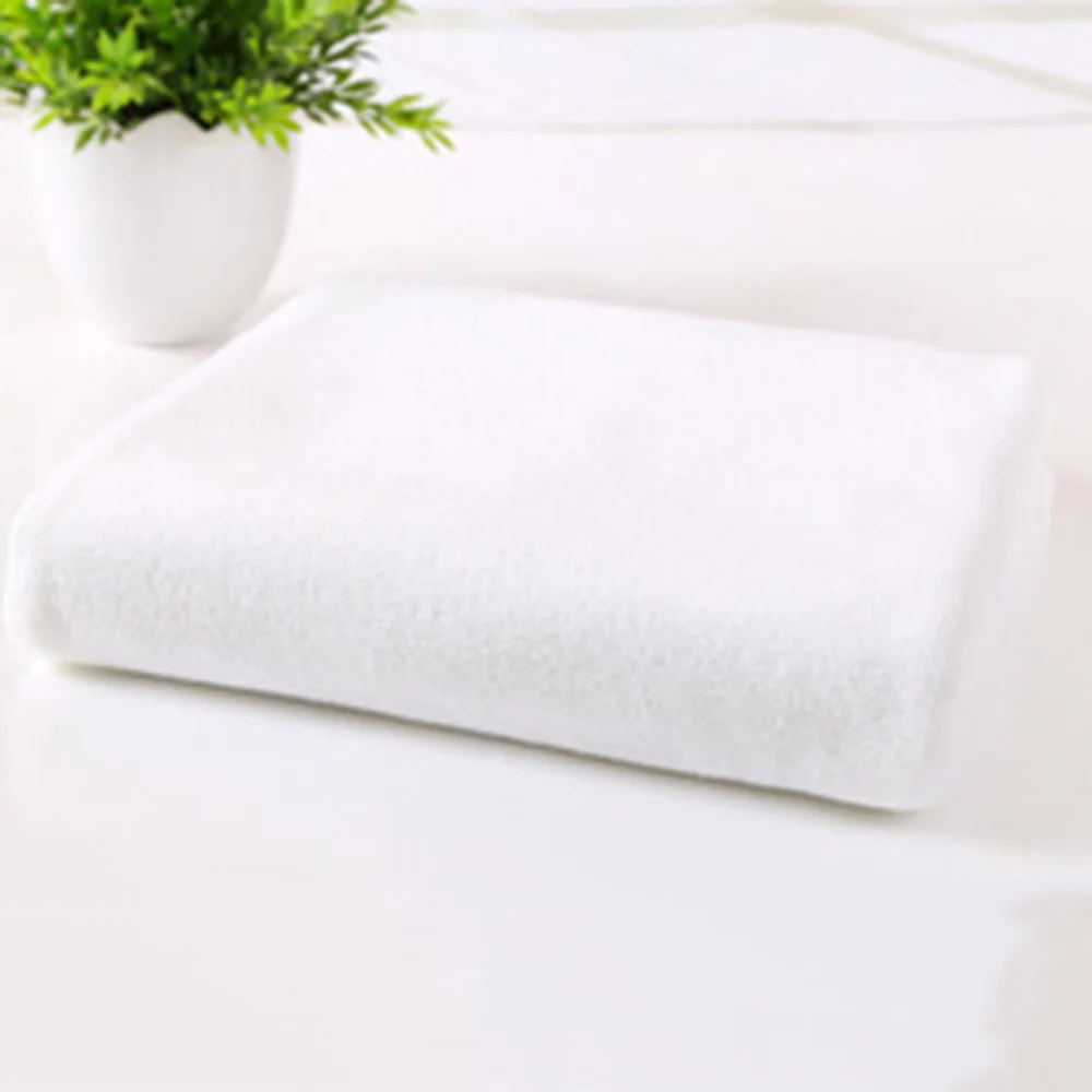 W Solid Color Fast Drying Gym Sports Microfiber Soft Towel Travel Camp Long Towel - Цвет: W
