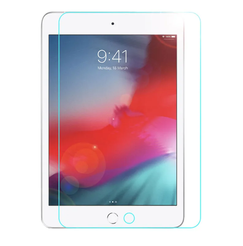 50PCS/LOT DHL Free Shipping 9H HD Tempered Glass Screen Film Protector For Ipad Mini5 7.9 Inch 2019 With Package