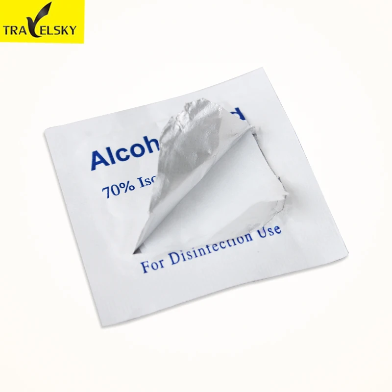 

Alcohol Pads Wipe Antiseptic Skin Cleaning Care disposable pads Free shipping 10pcs/set Hot sale 16801