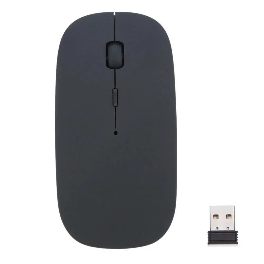 Ультра тонкая 1600 dpi USB оптическая беспроводная компьютерная мышь 2,4G приемник для офисного и домашнего использования мышь для Apple Mac PC ноутбука мыши