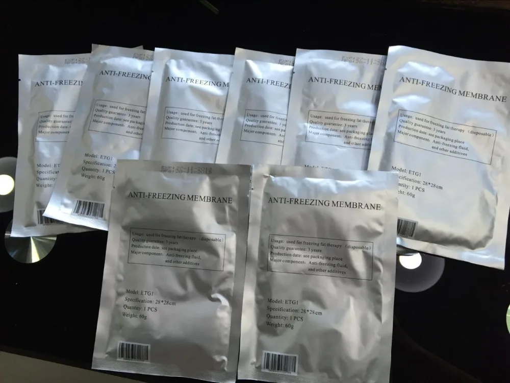 Популярные крио Pad антифриз криотерапия незамерзающая мембрана 28*28 см Анти