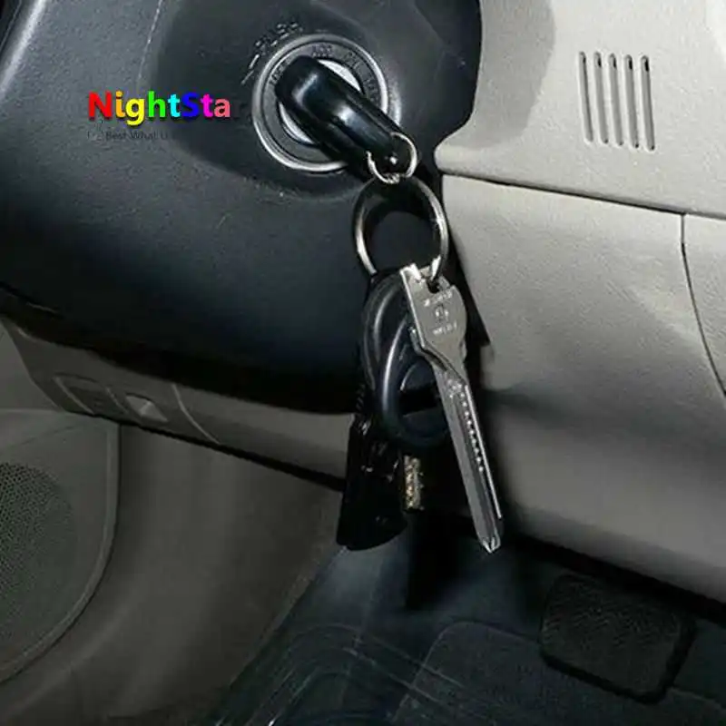 6 в 1 Utili Key брелок многофункциональный инструмент нержавеющая отвертка EDC