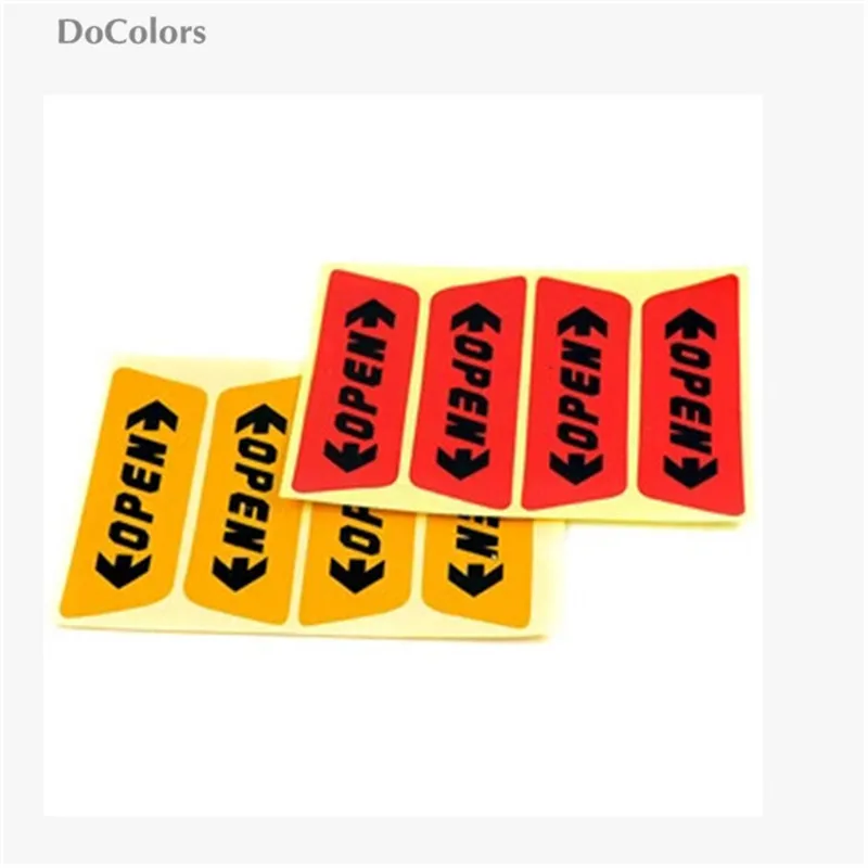 DoColors Автомобильная дверь открывающийся предупреждающий стикер чехол для DACIA Duster