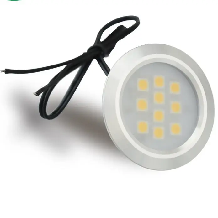 Круглый алюминиевый светодиодный светильник для шкафа 3 Вт 220 В 230 240 | Лампы и