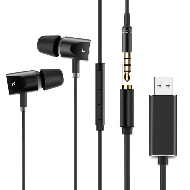Наушники H6 спортивные USB наушники 7 1 канальный гарнитура общий мобильный