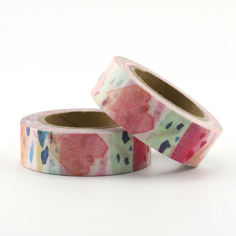 1 шт. красочная лента washi Канцтовары Diy Скрапбукинг Фотоальбом Школьные