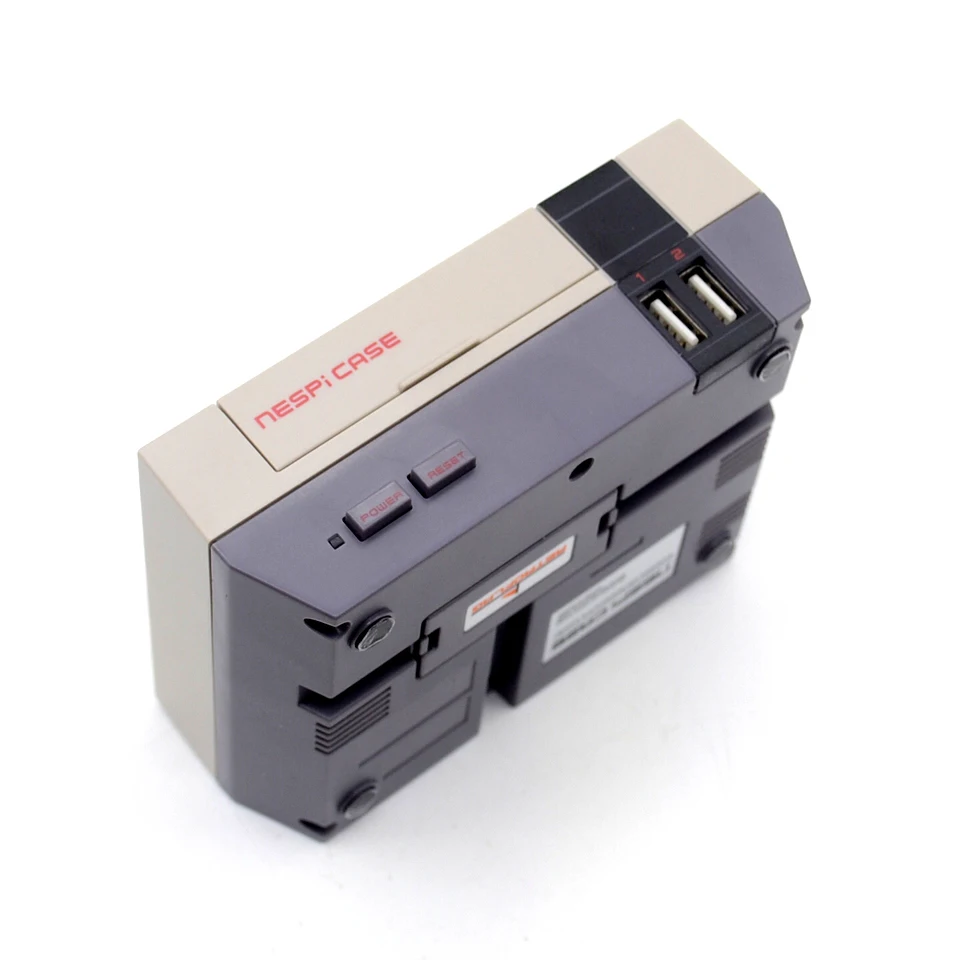 Чехол NESPI с картой Raspberry Pi 3 + 16 ГБ вентилятором 2 шт. геймпад SNES адаптер питания