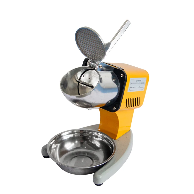 Дробилка для льда автоматическая дробилка снежинок двойной маленький молочный