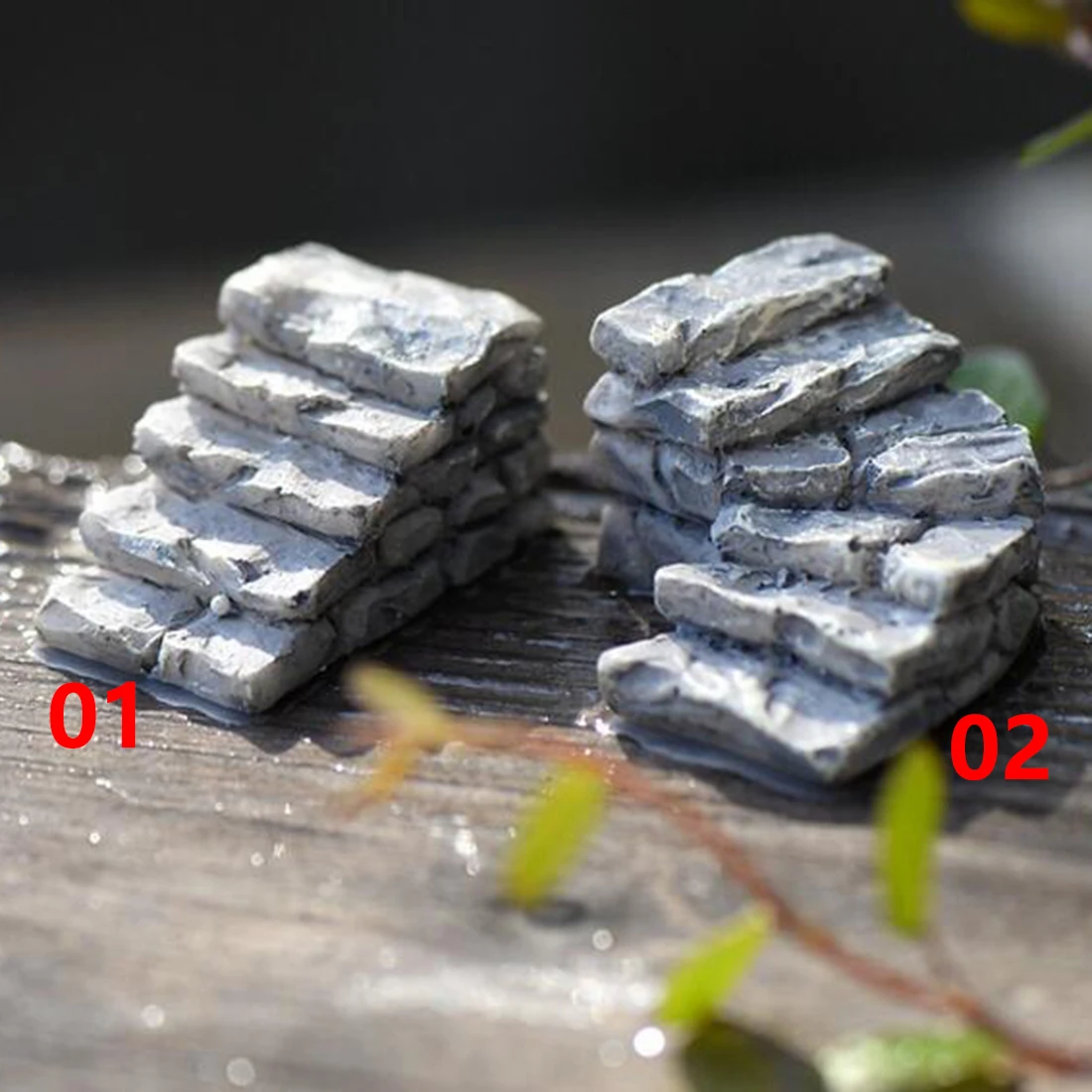 Горячая продажа каменные лестницы фигурки миниатюрная фигурка мини Фея Сад