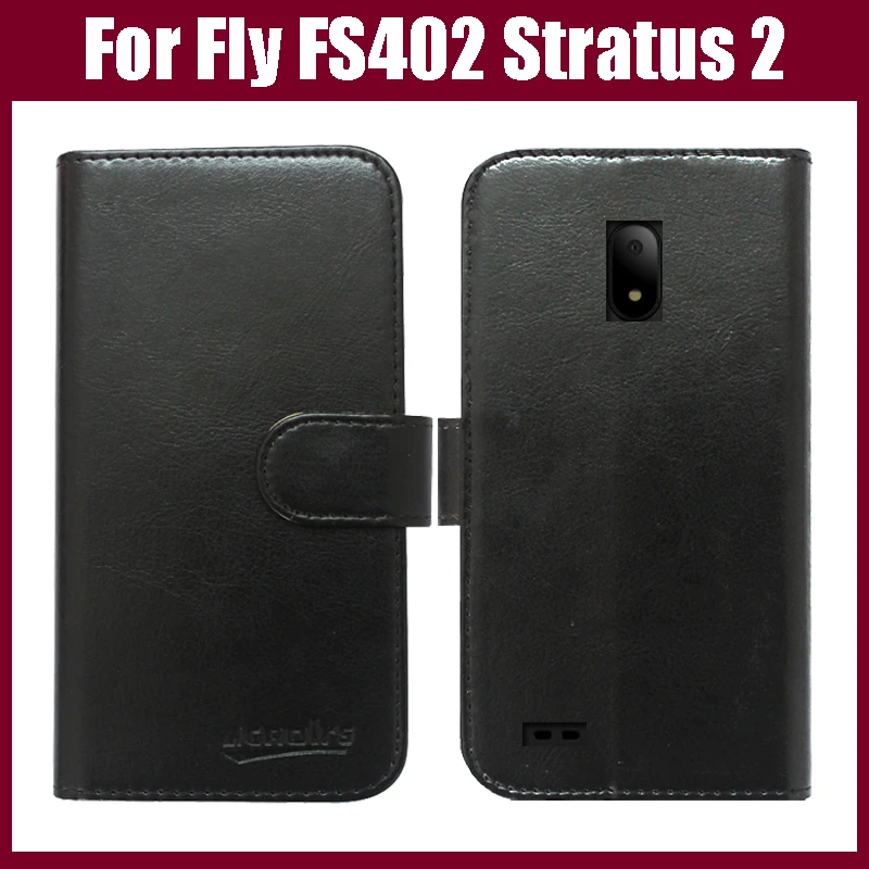 

Чехол-книжка для Fly FS402, кожаный, 6 цветов