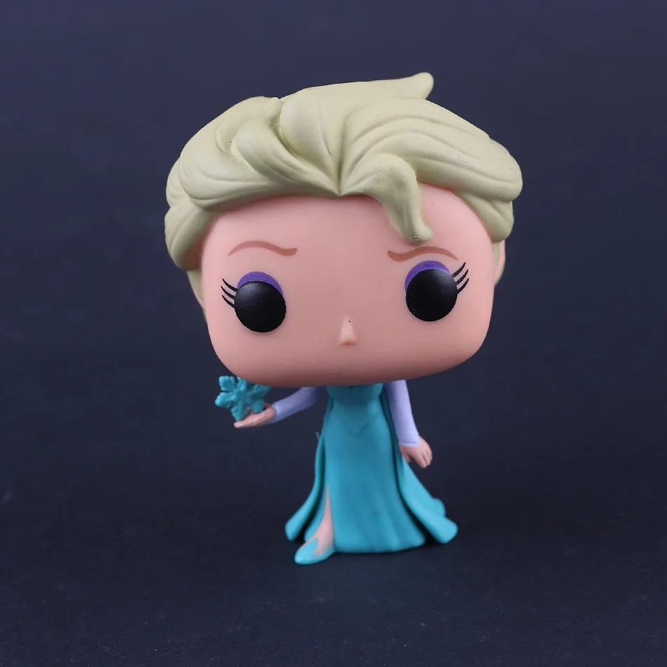 Funko ПОП Аниме Принцесса Эльза Олаф Фигурку Коллекция Виниловых Bobble Глава Фигурка