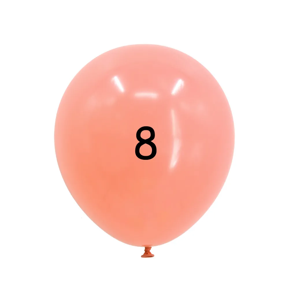 Macaron balloon 8 100 шт 10 дюймов конфеты Макаруны латексные шары, гелий воздушные шары для вечерние, свадьбы, дня рождения, детские игрушки, вечерние шары - Цвет: Macaron balloon 8