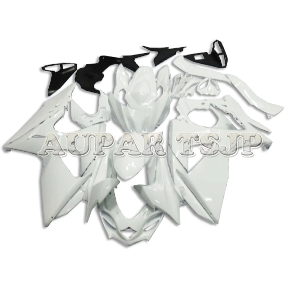 

Complete Gloss White Sportbike Covers For Suzuki GSXR1000 2009 2010 2011 2012 13 14 15 2016 K9 ABS Injection Fairing Kit