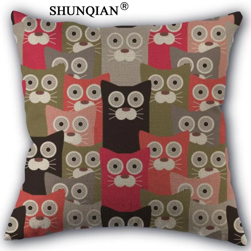 Чехол для подушки из хлопка и льна 45x45 см|linen pillowcase|pillow casedecorative pillow case |