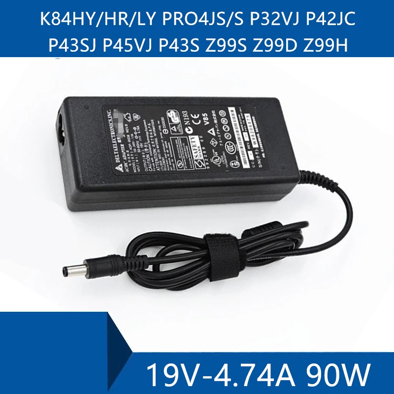 Адаптер переменного тока для ноутбука ASUS K84HY/HR/LY PRO4JS/S P32VJ P42JC P43SJ P45VJ P43S Z99S Z99D Z99H |