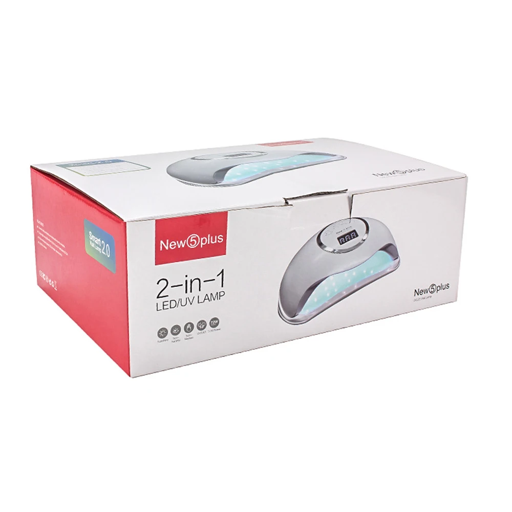 

foyying 72W UV LED Nail Lamp Dryer 36 PCS LEDs Nail UV Lamp SUN Light For Curing UV Gel Nail Polish Sun 5