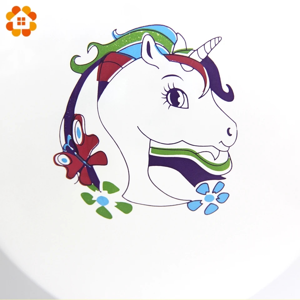 10 шт. 12 дюймов rainbow Unicorn Шарики мультфильм латекс Подарки для гостей малыш