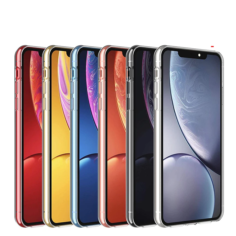 Ultra Thin Slim for iPhone 7 8 Plus X XS Max XR 6 6S Crystal Soft Transparent TPU Silicone Rubber Protection Cases Case |