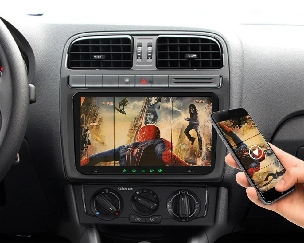 9 дюймов Android 9,1 автомобильный Радио мультимедийный плеер gps навигация для VW Volkswagen Passat, jetta, Golf Polo Tiguan для автомобиля Skoda стерео