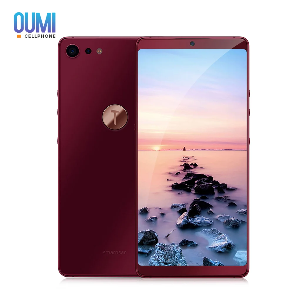 Смартфон Smartisan U3 Nut Pro 2 4G Face ID 5 99 &quotAndroid 7 1 Восьмиядерный 4 Гб + 64 3500 мАч Мп двойная
