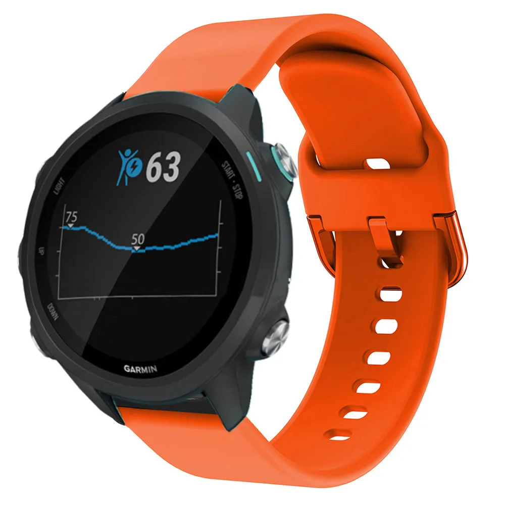 Silicone Original Sport Watchband For Garmin Forerunner 245 / 645 245M Galaxy watch 42mm smartwatch Strap Replacement Belt | Наручные