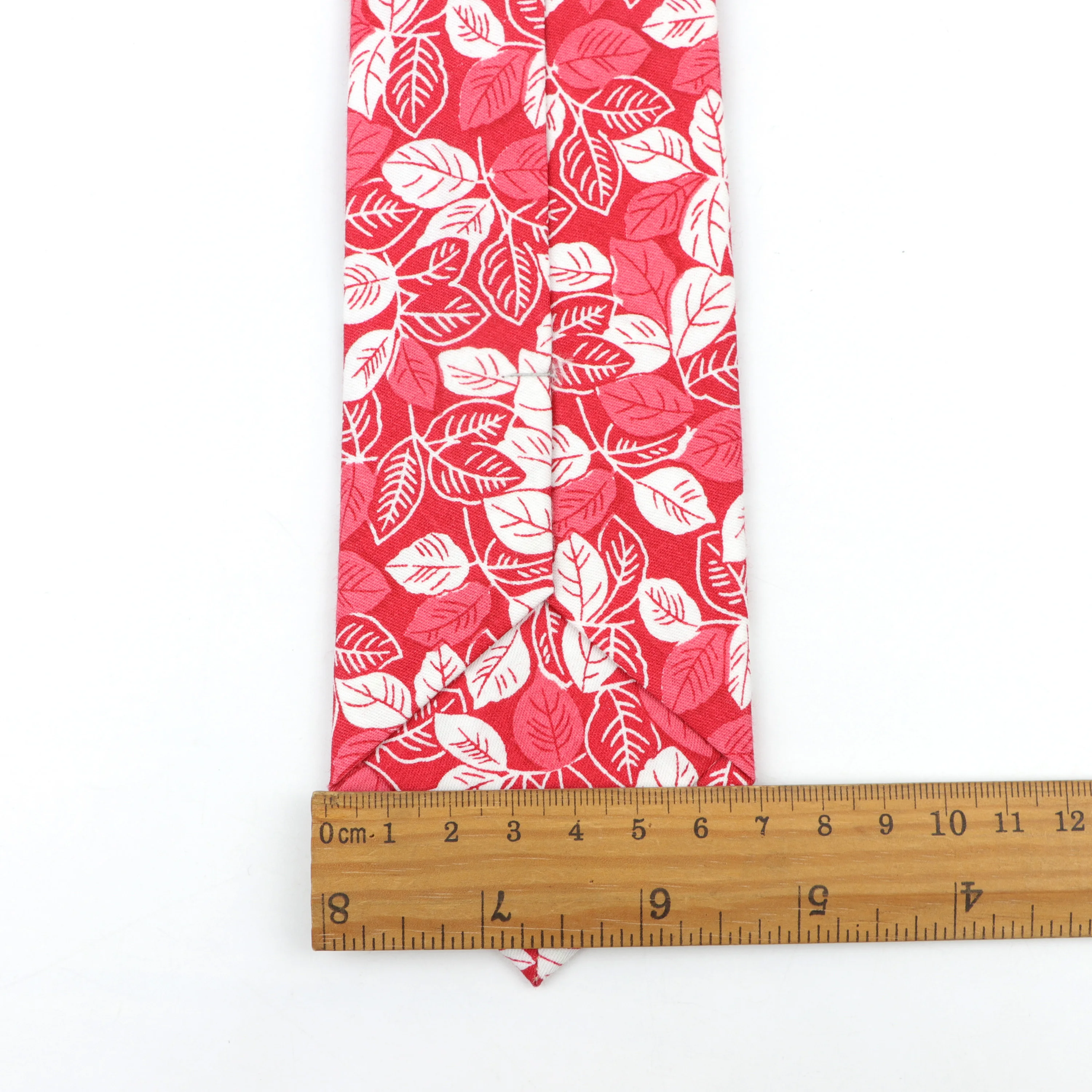 Галстук с цветочным принтом шириной 7 см для мужчин узкие хлопковые повседневные