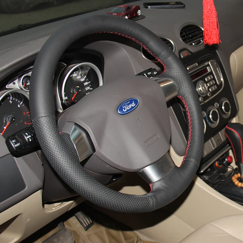 Чехол для Ford Focus 3 Спицы 2 0 чехлы на рулевое колесо автостайлинг Сделай Сам