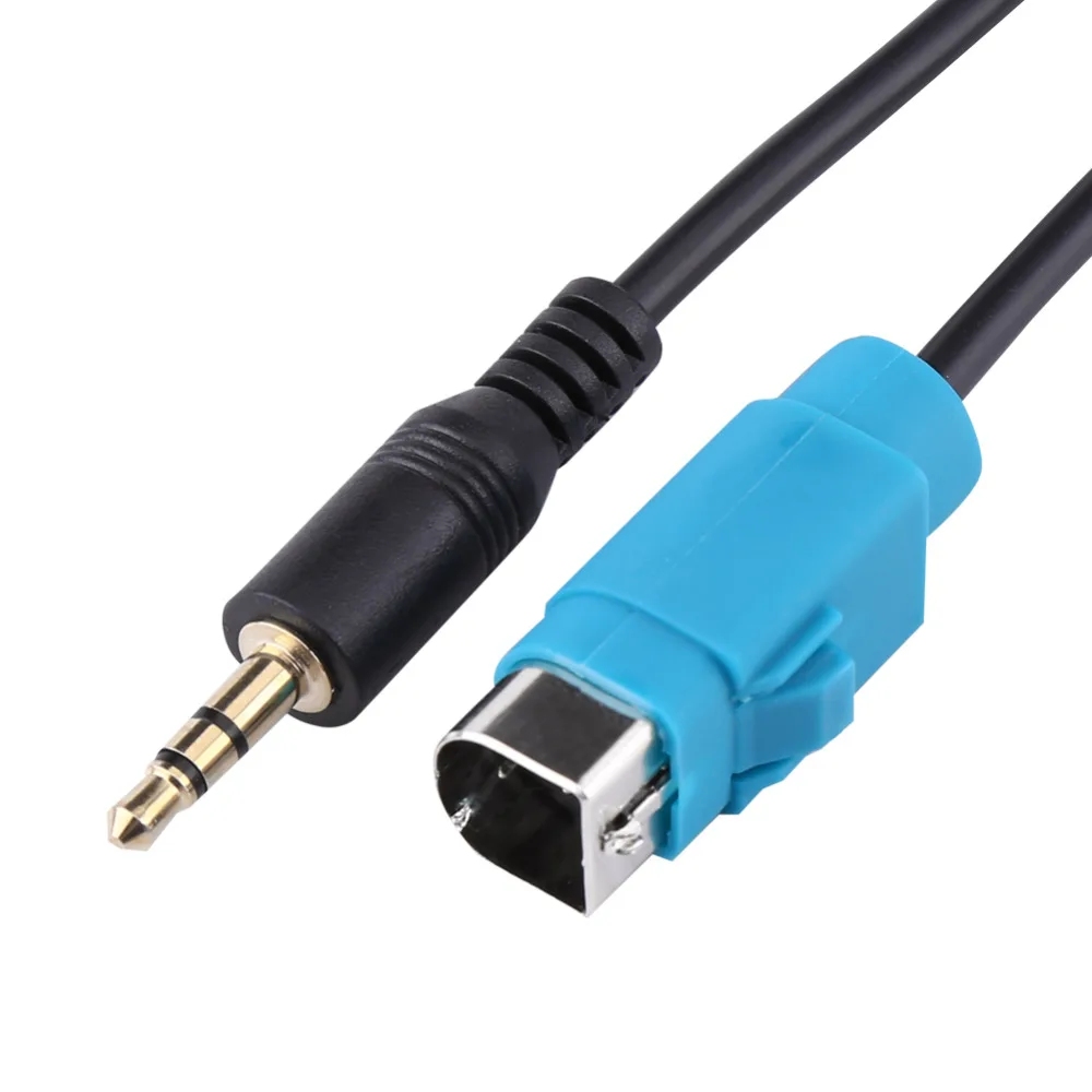 Аудио AUX входной кабель полный скорость к адаптер мини джек для Alpine CDA CDE IVA быстрая