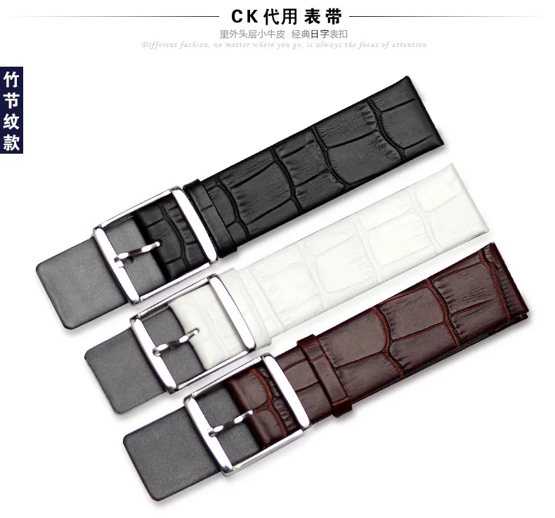 

Substitute for ck strap men and women leather ultra-thin needle buckle pattern needle-patterned bamboo pattern strap wholesale