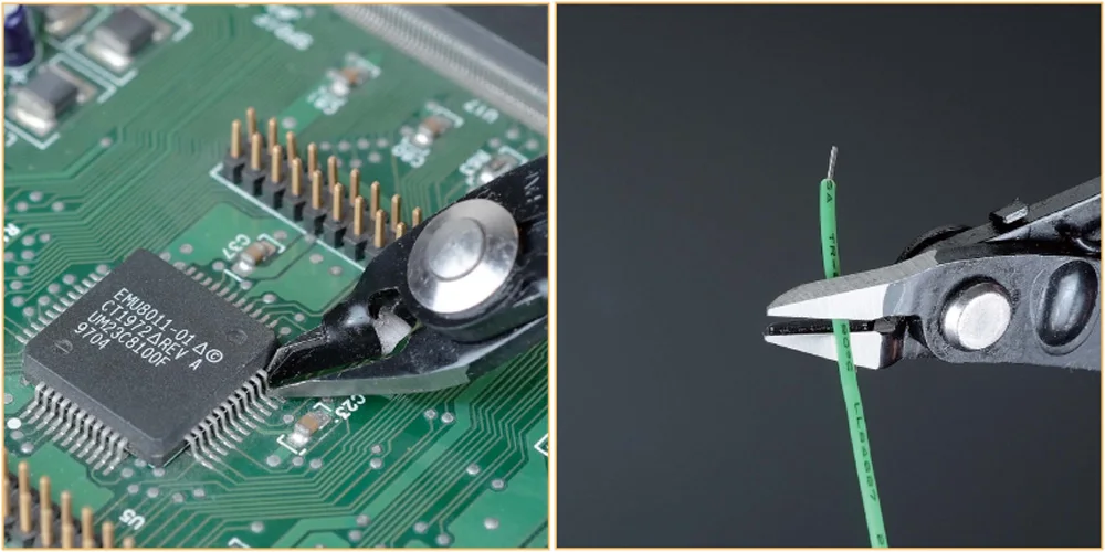 Pro'skit 1PK-101-E антистатические диагональные плоскогубцы Электрические проволочные кусачки для проводки Кабельные Инструменты для ручного обжима плоскогубцы для зачистки
