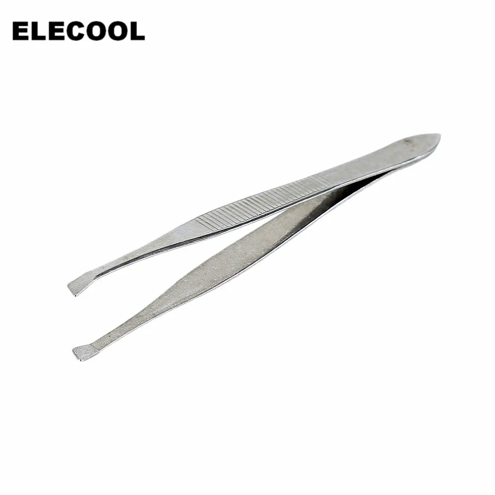 Elecool 2 шт./компл. Профессиональный Нержавеющая сталь ножницы для бровей зажим для бровей пинцет Макияж Комплект комплекты для бровей прибор для ухода за лицом