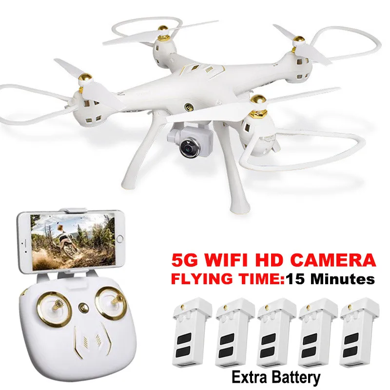 Attop W8 Встроенный gps Радиоуправляемый Дрон с 1080P 5G wifi HD камерой FPV Follow Me объемный режим удержания высоты RC Квадрокоптер игрушка для детей