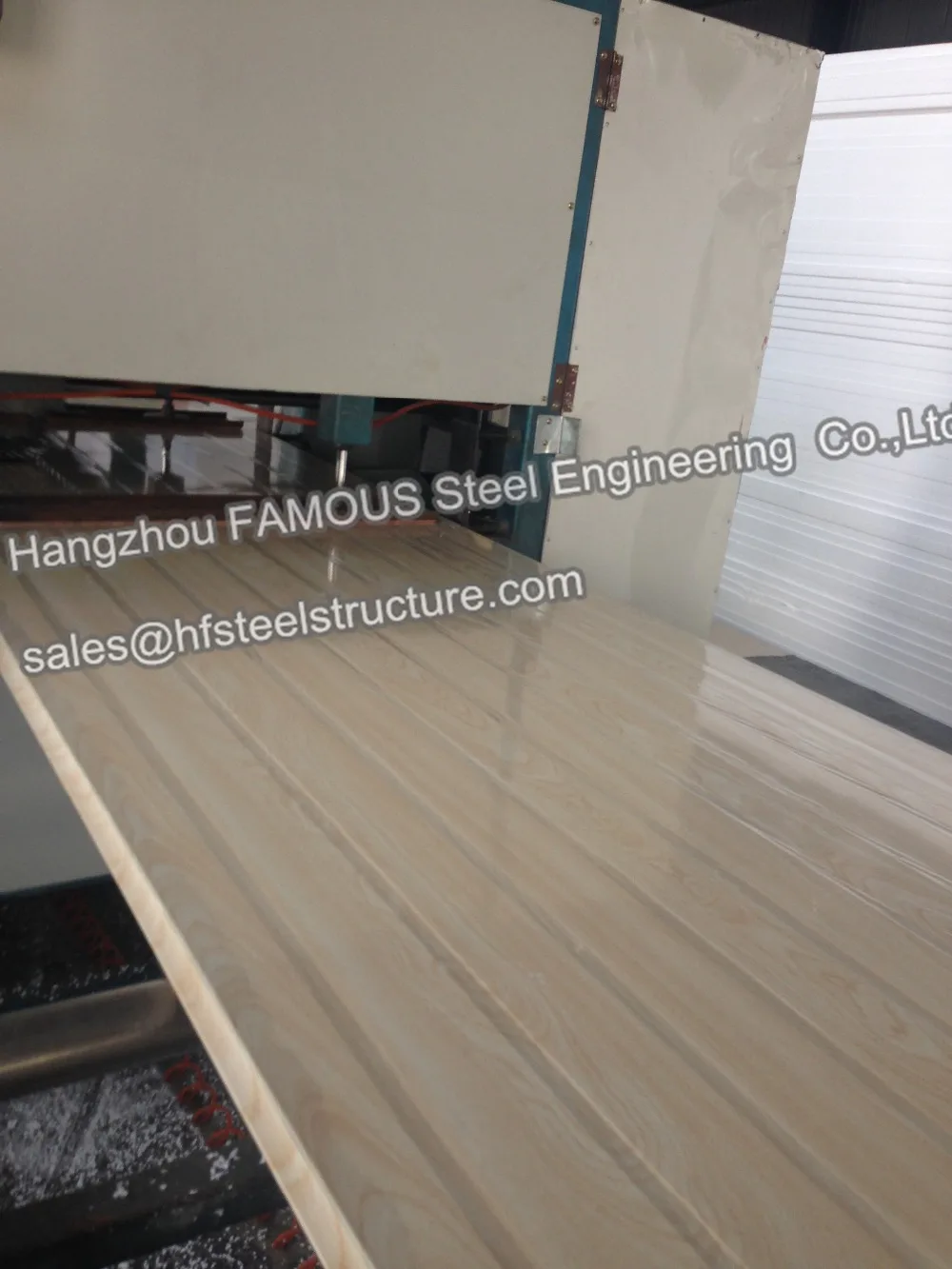 EPS полистироловые изолированные сэндвич панели для металлических зданий