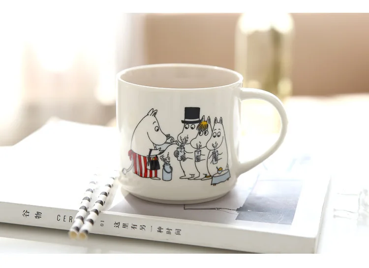 Moomin мультфильм кружка Snorkmaiden Snufkin Little My Sniff The Snork Stinky Mymble Caneca кофейная чашка Muumi подарки для детей
