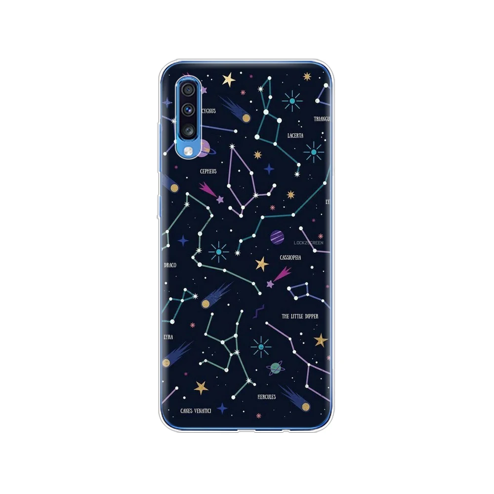 52258 Чехол для samsung A70 чехол Чехлы для мобильного телефона из мягкого силикона чехол для samsung Galaxy A70 Coque Капа 70 A705 A705F бампер - Цвет: 52258