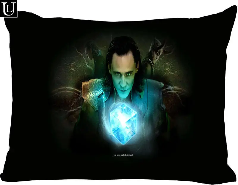 Pillowcase Пользовательские loki том Прямоугольная подушка размер крышки 45x35 см(одна сторона) печать по индивидуальному заказу с молнией полиэстер хлопок наволочка больше размер - Цвет: Pillowcase