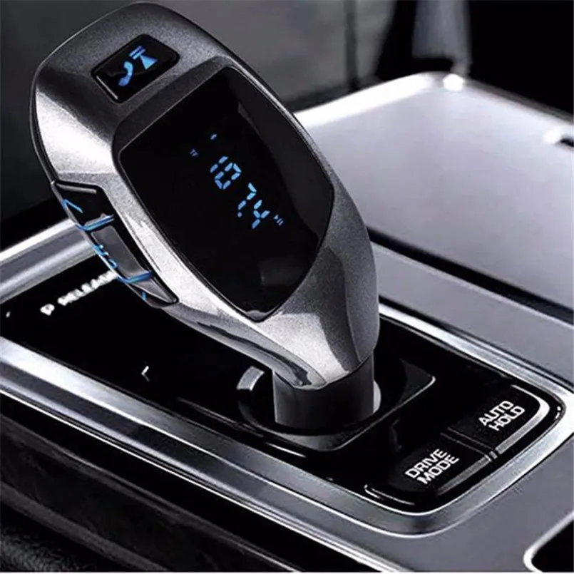 Беспроводной Bluetooth ЖК MP3 плеер автомобильный комплект SD MMC USB FM модулятор