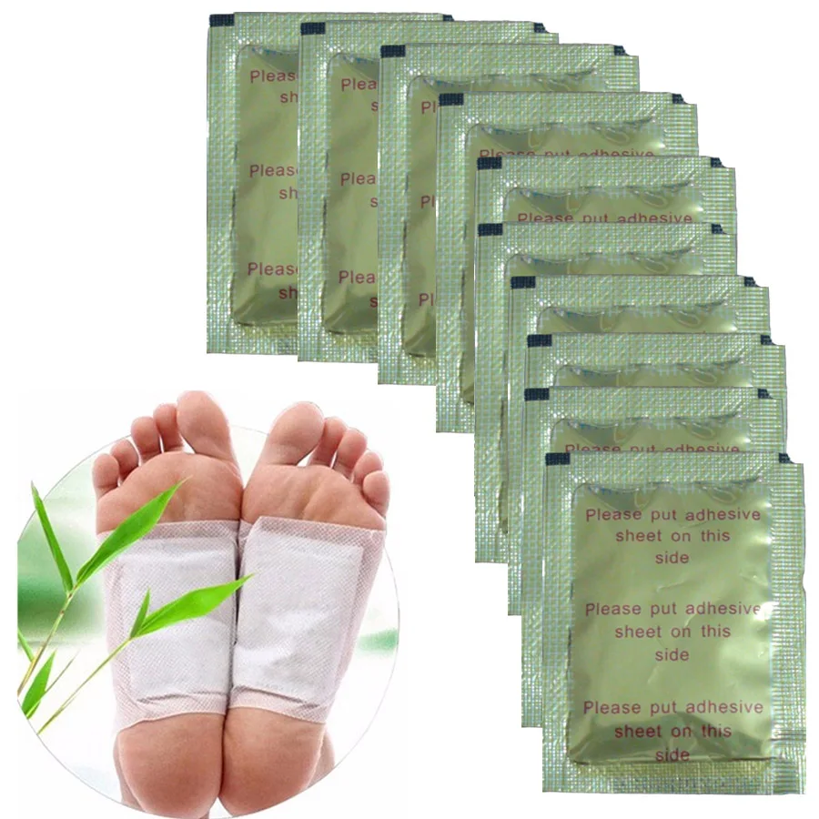 10 шт. пластыри для ног выведения вредных токсинов из тела Z06810|medicinal patches|health plasterdetox