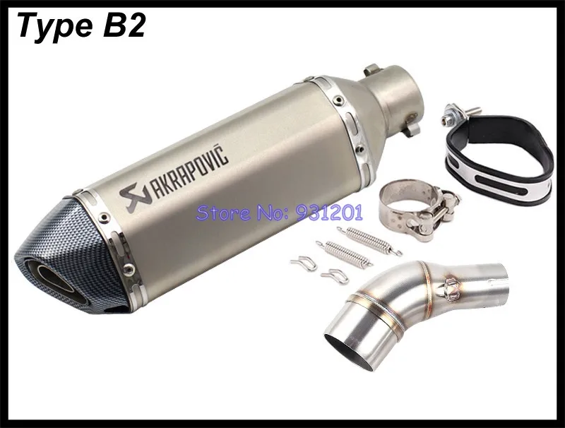 Мотоцикл выхлопная система Mid Link труба адаптер с Akrapovic глушитель Escape для Yamaha YZF R25
