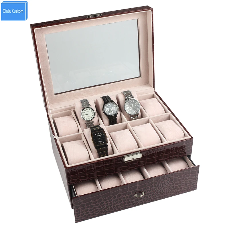 Роскошный чехол для брендовых часов/ювелирных изделий/с отображением времени