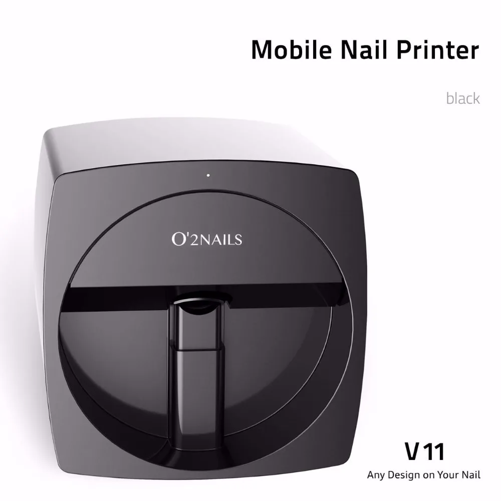 

Мобильный принтер для ногтей O2 V11, любой Печатный аппарат для изображений на натуральных ногтях и искусственных ногтях