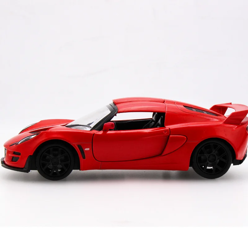 High Simulation 1:32 lotus Diecast Alloy Metal Luxury Racing Car Model Collection Pull Back Toys Gift Light and Music |