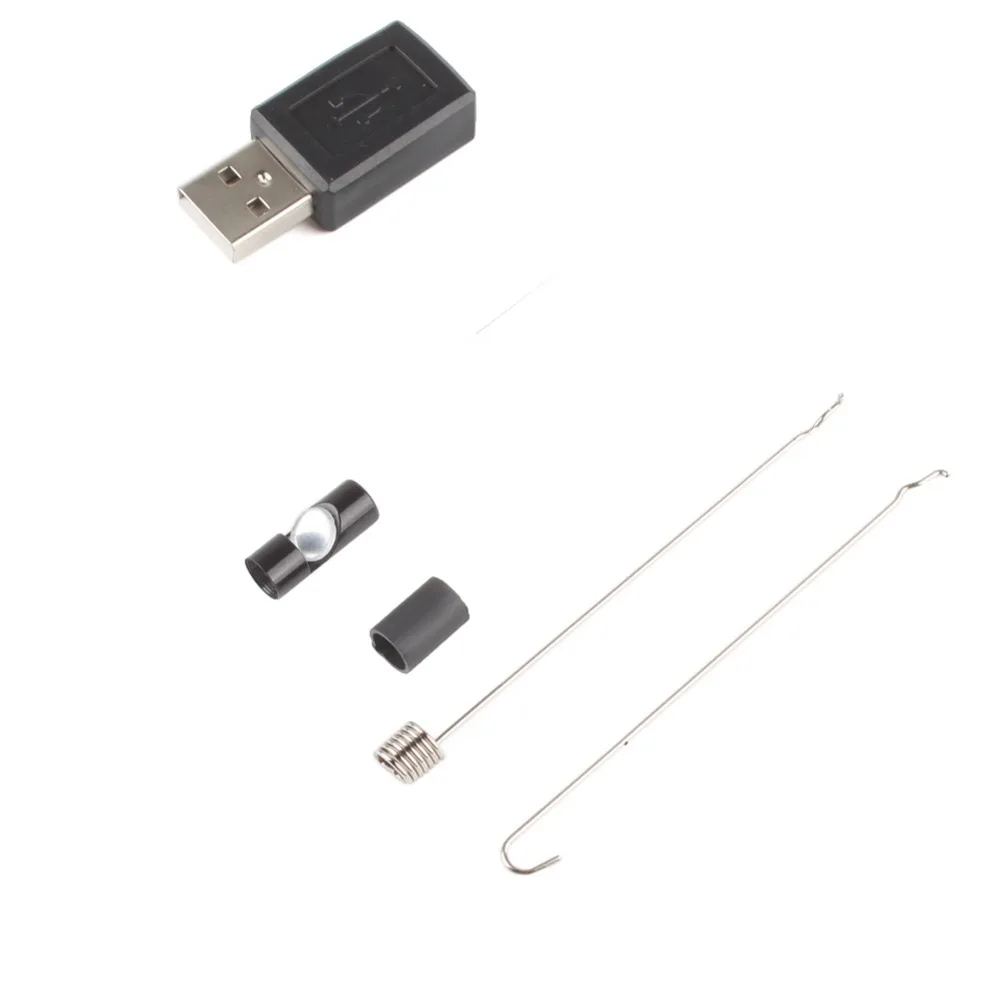 Usb эндоскоп 5 мм кабель 0 3 МП 2 м бороскоп для мини камер Android OTG USB камера змея