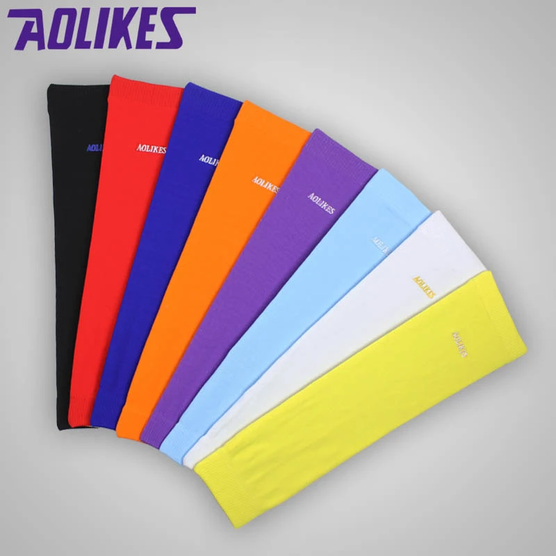 AOLIKES 1 шт. эластичный рукав для баскетбола, нарукавник для футбола, волейбола, налокотник, фиксатор, Cotovelo de basquete, спортивная защита