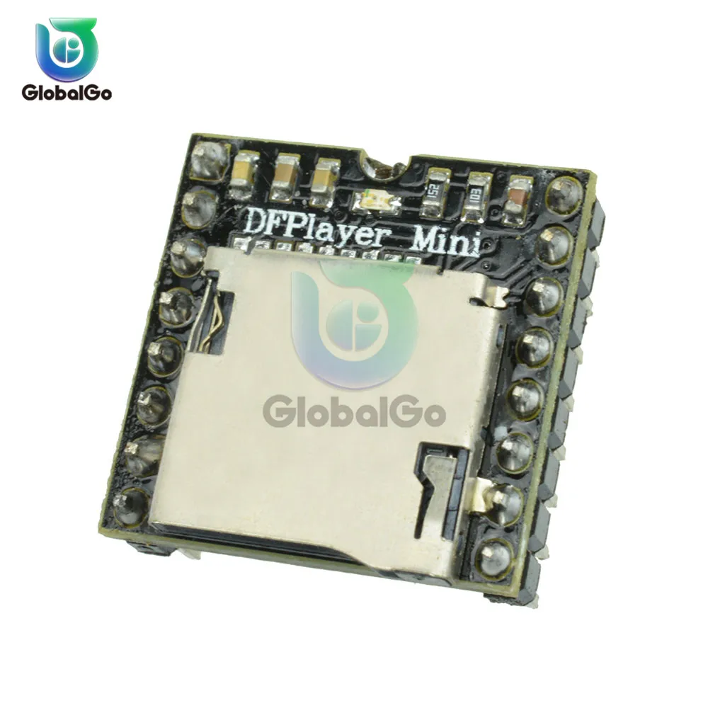 Mini-YX5200 аудио MP3 модуль поддержка для tf-карты u-диск IO/последовательный порт/AD мини