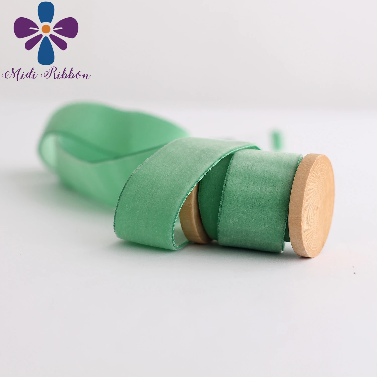 1 &quot25 мм однотонная бархатная лента с одним лицом не эластичная сделай сам банты