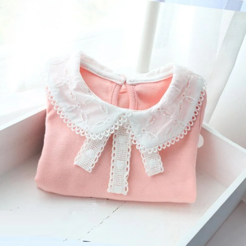 2019 футболки для девочек хлопковая футболка с длинными рукавами детские топы