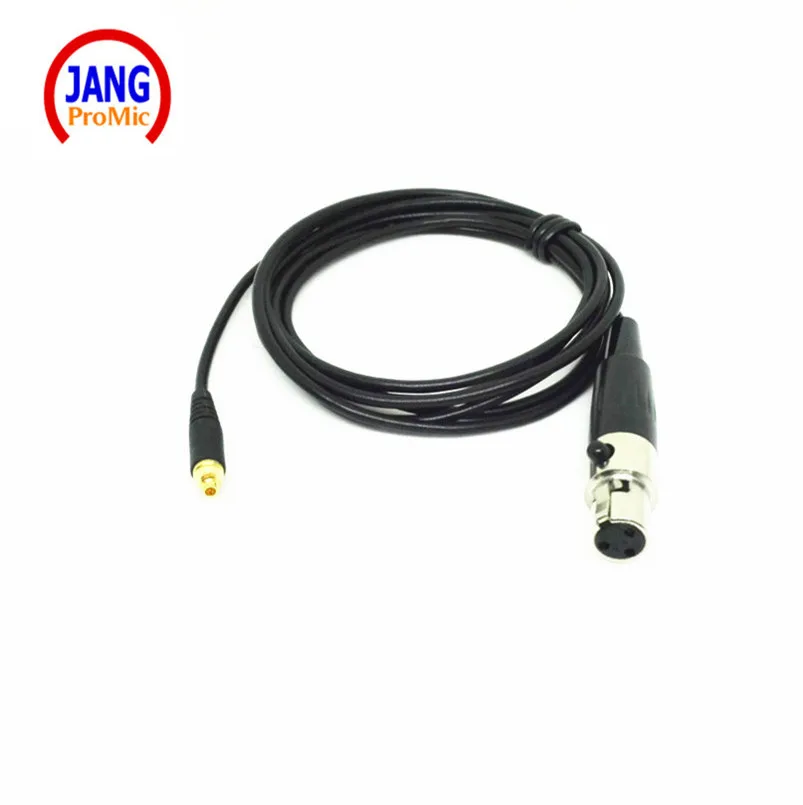 Высококачественный черный XLR 3 контактный винт микроточечный съемный кабель для